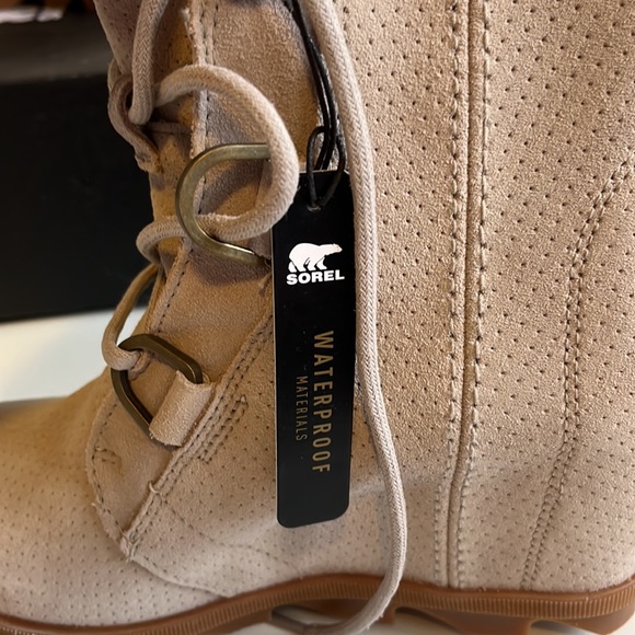 sorel joan of arctic genuine shearling lined wedge ii boot